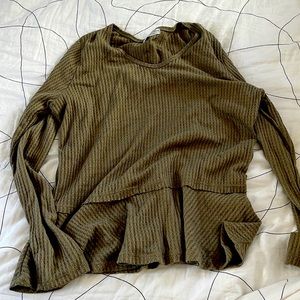 Paper plane long sleeve shirt